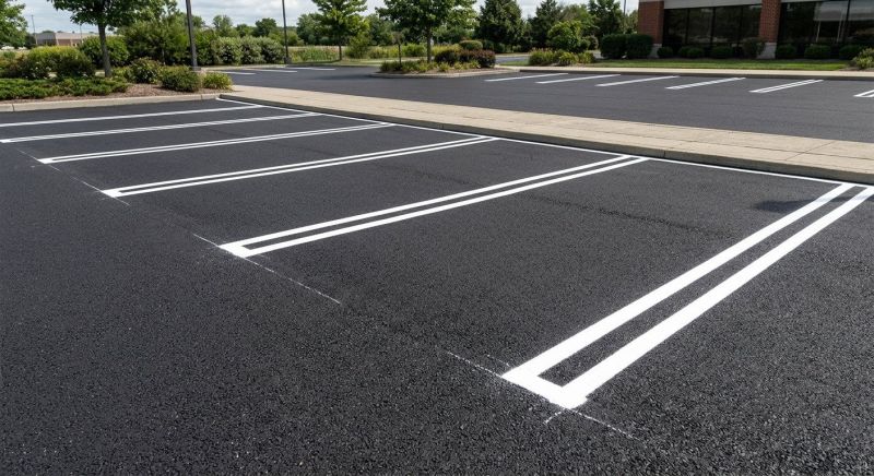 Parking Lot Marking Service in Los Angeles, CA
