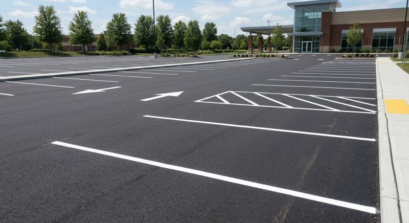 Asphalt Marking in Gwinnett County, GA