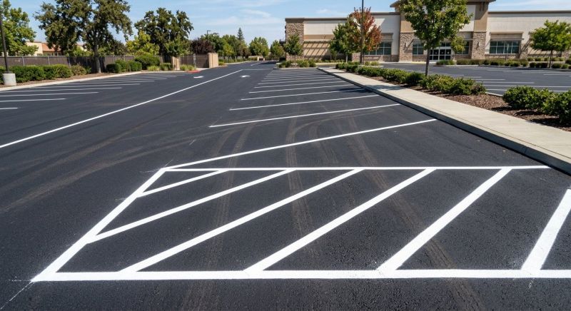 Asphalt Striping in Gwinnett County, GA