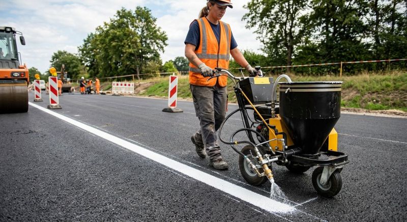 Commercial Asphalt Painting in Palm Springs, CA