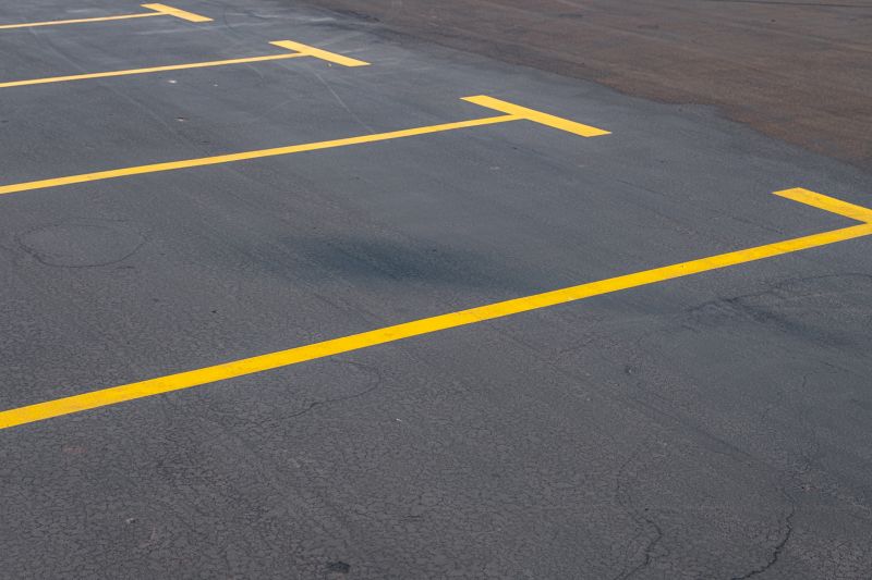 Line Striping Inside Parking Lots