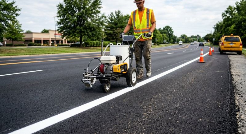 Lane Marking Service in Savannah, GA