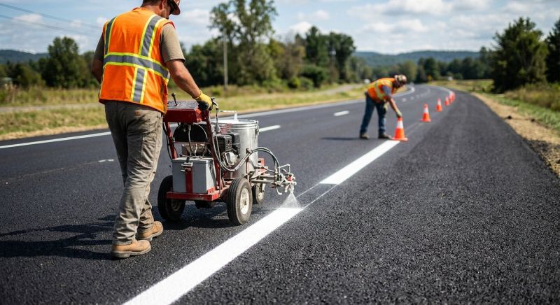 Lane Marking Service in Temecula, CA