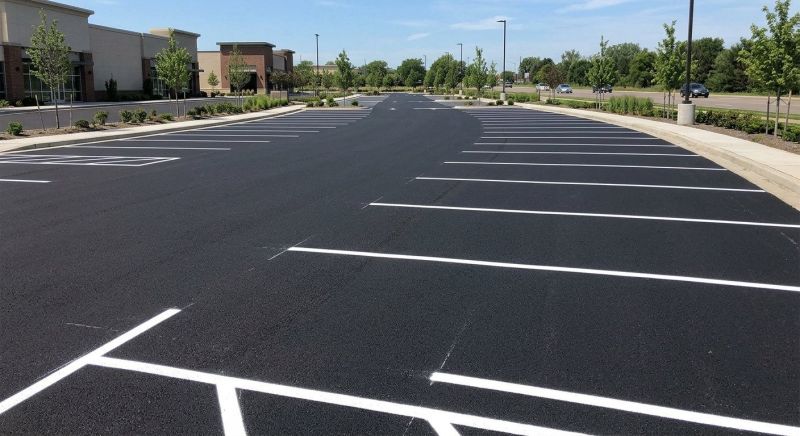 Parking Area Striping in Palm Springs, CA