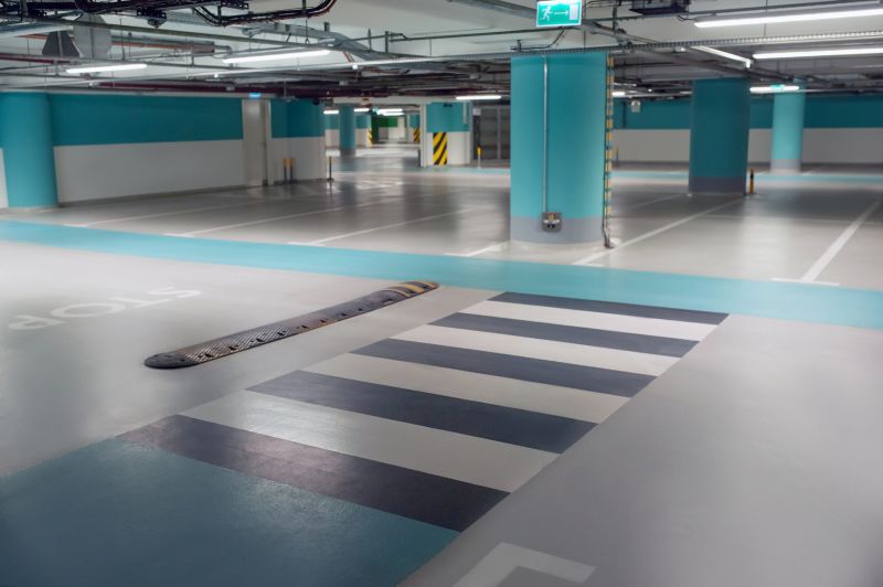 Parking Garage Striping in Gwinnett County, GA
