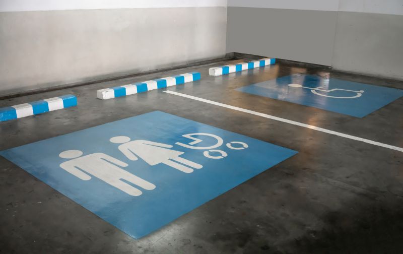 Parking Garage Striping in Palm Springs, CA