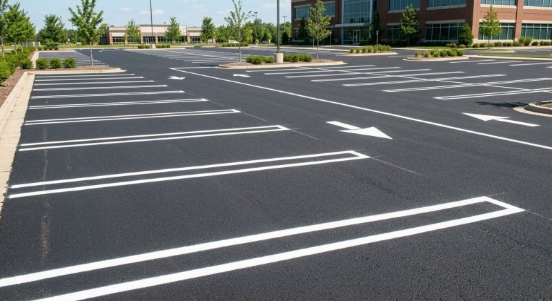 Parking Line Painting in Katy, TX