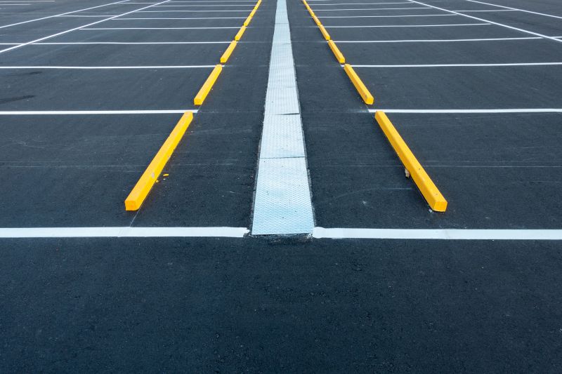 Parking Lot Asphalt Painting
