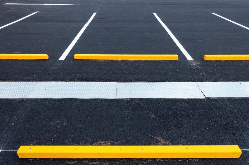 Parking Lot Asphalt Painting