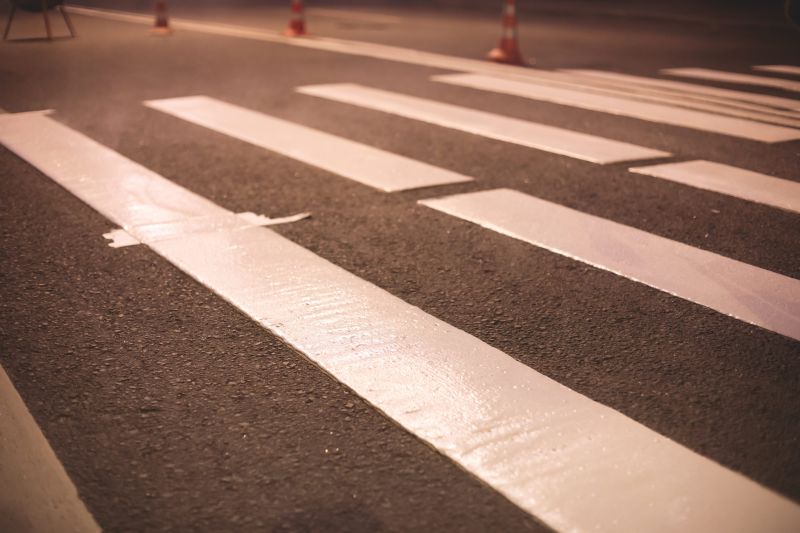 Parking Lot Asphalt Painting