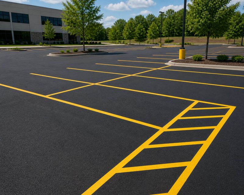 Parking Lot Painting in Canton, GA