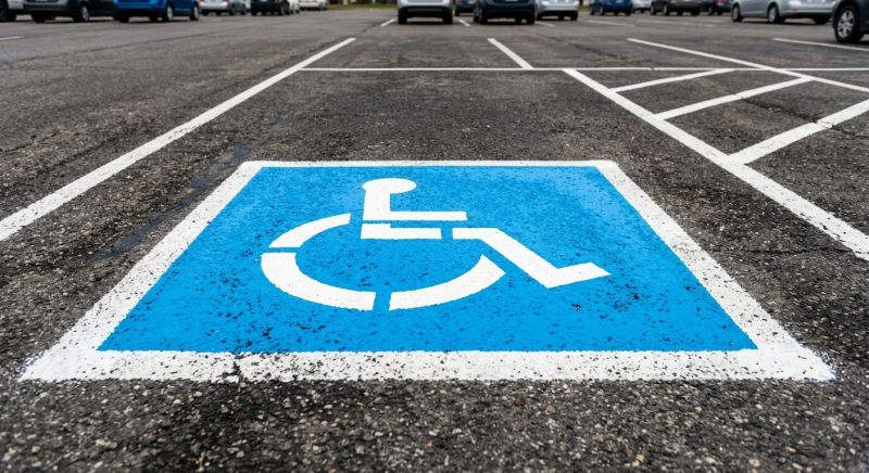 Parking Space Marking in Canton, GA